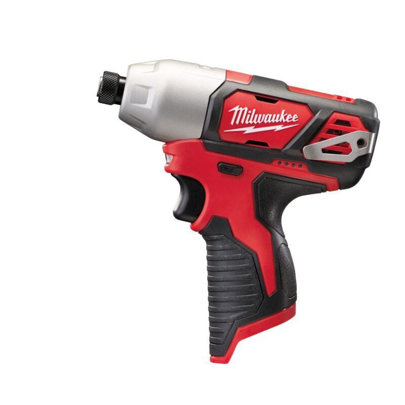 Atornillador de impacto subcompacto M12™ Milwaukee M12 BID-0, recepción ¼″ Hex, 165mm de longitud.