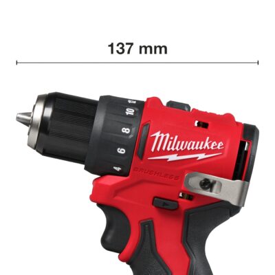 Taladro M12 BLDDRC – Brushless Subcompacto, 40Nm | Milwaukee