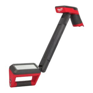 Linterna de inspección de bajos de coche M12™ TRUEVIEW™ Milwaukee M12 UCL-0, con cabezal articulado y base magnética.
