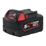 Batería estándar M18™ 5.0Ah de Milwaukee (M18 B5) con tecnología REDLITHIUM™