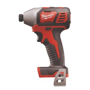 Atornillador de impacto compacto M18™ Milwaukee M18 BID-0, recepción ¼″ Hex, 140mm de longitud.