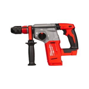 Martillo combinado SDS-Plus M18™ Milwaukee M18 BLHX-0X, 26mm, sin escobillas, con sistema FIXTEC™ y portabrocas metálico de 13mm