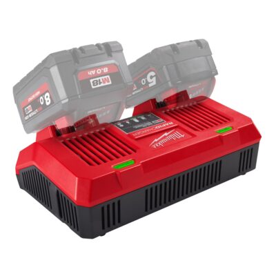 Cargador Doble M18™ – Carga Rápida x2 Simultánea | Milwaukee