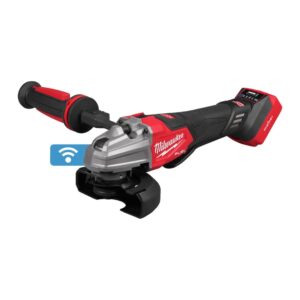 Amoladora angular de seguridad M18 FUEL™ ONE-KEY™ Milwaukee M18 FSAGSVO125X-0X, 125mm, con doble gatillo y freno RAPIDSTOP