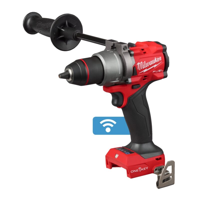 Taladro atornillador M18 FUEL™ ONE-KEY™ Milwaukee M18 ONEDD3-0X, con 158Nm de par, diseño compacto y conectividad