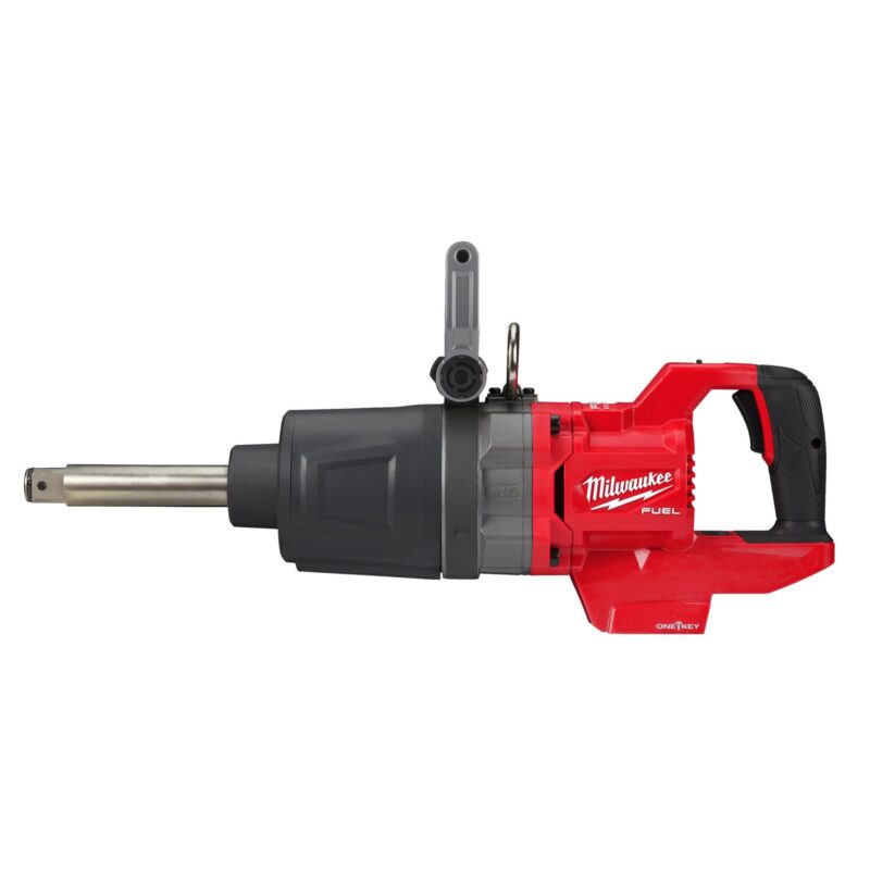 Llave de impacto de alto par M18 FUEL™ ONE-KEY™ Milwaukee M18 ONEFHIWF1D, 1 pulgada, con eje extendido largo y empuñadura en D.