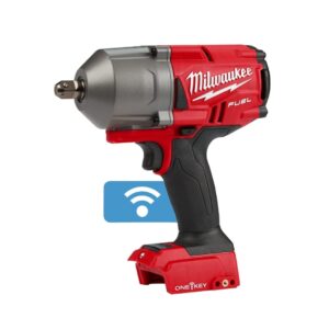 Llave de impacto de alto par M18 FUEL™ ONE-KEY™ Milwaukee M18 ONEFHIWP12-0X, recepción ½″ con pin detent
