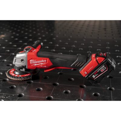 Amoladora M18 ONEFSAG125XPDB – Freno Paleta, ONE-KEY™ | Milwaukee