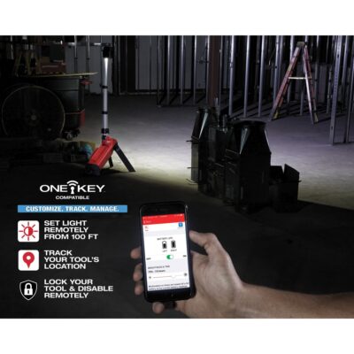 Linterna Área M18 ONERSAL – 5400lm, IP67, ONE-KEY™ | Milwaukee