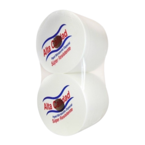 Pack de 2 bobinas de papel industrial micropunto súper absorbente.