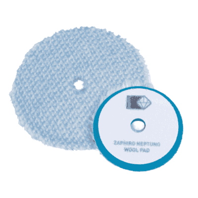 Boina de Lana Neptuno Wool Pad – Alto Poder de Corte | Zaphiro
