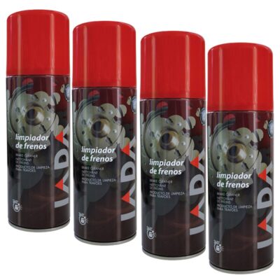 Pack de 4 – Limpiador de Frenos y Embragues 400ml – Limpieza potente y secado rápido | IADA