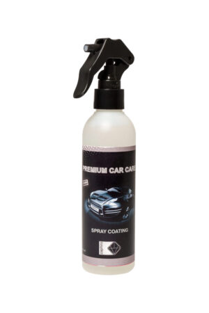 Botella del protector cerámico en spray de Zaphiro para una protección de pintura duradera.