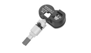 Sensor TPMS universal programable de Foxwell, modelo T10, con válvula metálica.