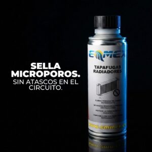 Bote de 400ml de tratamiento tapafugas de radiador EMMEX.