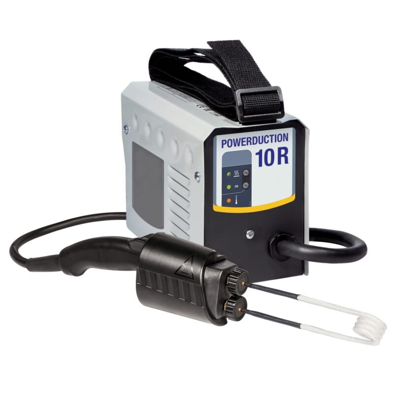 Equipo portátil de calentamiento por inducción magnética de 1200W para taller.