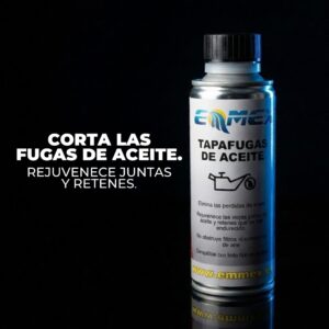 Bote de 250ml de tratamiento tapafugas de aceite motor EMMEX.