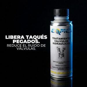 Bote de 250ml de tratamiento para válvulas y taqués hidráulicos EMMEX.