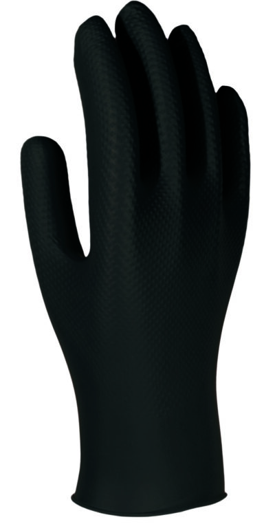 Guante Desechable UNIGRIP BK – Nitrilo Texturizado Tipo B (50 uds) | 3L
