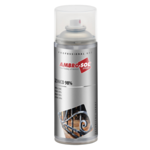 Lata de 400ml del spray de zinc al 98% para galvanizado en frío de la marca Ambro-Sol.