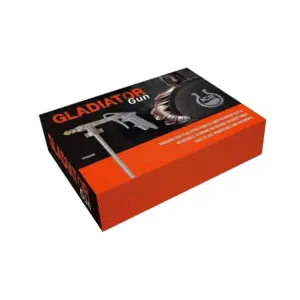 Pistola de aplicación especial para la pintura texturizada de alta resistencia Gladiator.