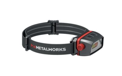 Iluminación Profesional con Linterna de Casco LED MW3006G3S – 250 Lúmenes | MetalWorks