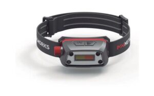 Linterna de Casco LED MW3006G3S con 250 lúmenes