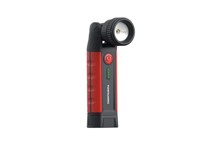 linterna-led-cabezal-giratorio-zoom-metalworks-mwln25tj Linterna de trabajo LED Metalworks MWLN25TJ de 1000 lúmenes con cabezal giratorio y zoom.