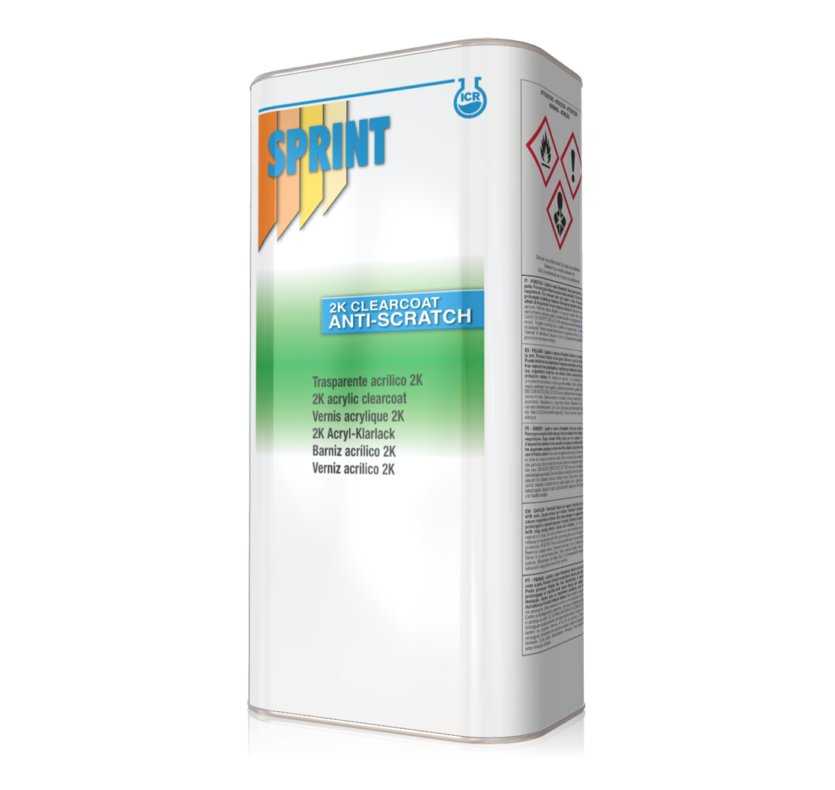 Barniz acrílico HS anti-rayado H55 GT - Doble sistema de catalizado | Sprint