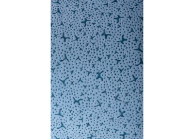 Vision de cerca del trapo azul super absorbente.