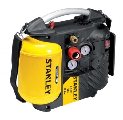 Compresor de Pistón DN200-10.5 – 1.5 HP, 5 Lts, Sin Aceite | STANLEY