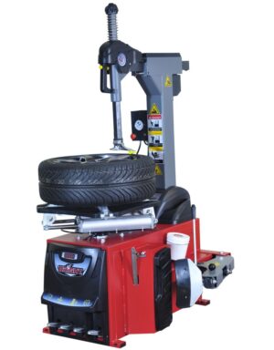 Desmontadora automática de neumáticos para turismos Bright GT885N con sistema de inflado Tubeless.