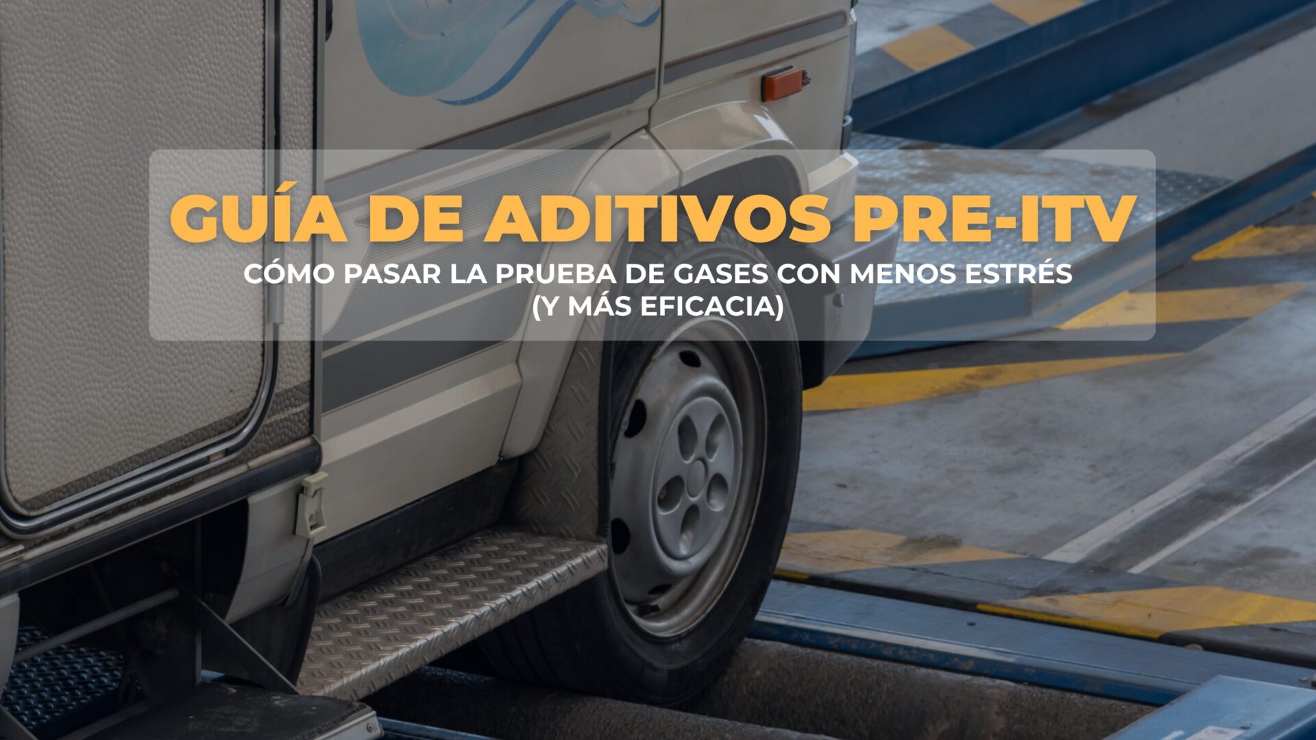 Autocaravana en ITV