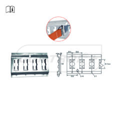 Tensor Gancho Raíl para Amarre de Carga – 4.000 KG 4.5 Metros 50mm | Patacho | Control+