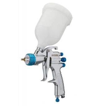 Pistola de pintar de gravedad DeVilbiss SLG-620, modelo profesional de la serie Starting Line.