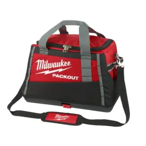 Bolsa de herramientas de nailon balístico de 50 cm Milwaukee PACKOUT con base reforzada y correa acolchada.