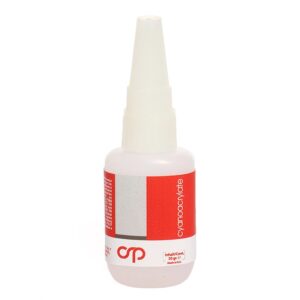 Botella de adhesivo instantáneo de cianoacrilato multiusos de la marca Arekson.