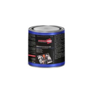 Bote de 1 litro de grasa de vaselina técnica pura de la marca Ambro-Sol.