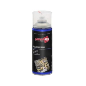 Lata de 400ml de aceite de vaselina en spray de la marca Ambro-Sol, con su cánula de precisión.