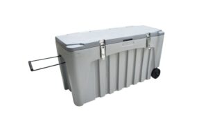 Caja de Almacenamiento con Ruedas KOFPRO 1041 de Metal Works, vista frontal.