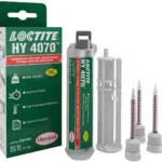Jeringa de 11g del adhesivo híbrido universal Loctite HY 4070 para uniones rápidas y estructurales.