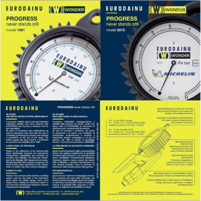 Manómetro Profesional Michelin WONDER Eurodainu – 0-60 bar ±0.5%