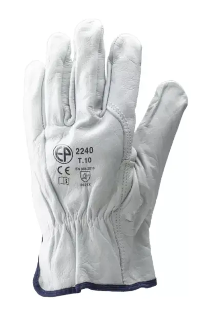 Guante Driver EUROSTRONG – Piel de búfalo plena flor con refuerzos | Coverguard
