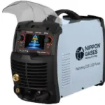 Soldadora inverter G. MULTIMIG 220 LCD Pulse con tecnología de doble pulsado y pantalla digital.