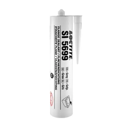 LOCTITE SI 5699 – Gris – Sellador de silicona resistente a agua/glicol para bridas de motor y transmisiones | Loctite