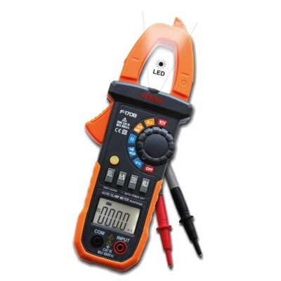 Multímetro Digital de Gancho Ferve F-1708 – 600A True RMS | FERVE