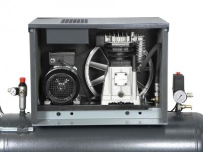 Compresor de Pistón SilBox B3800-3M-100 – Insonorizado y Portátil | Airum