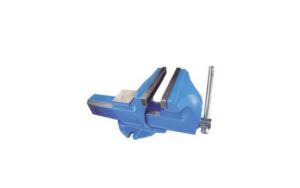 Tornillo de Banco Serie Blue 100 con boca y apertura de mordaza de 100mm