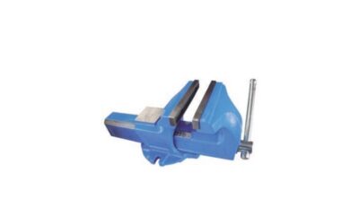 Tornillo de Banco Serie Blue 100 – Sujeción firme con boca y apertura de 100mm | MetalWorks